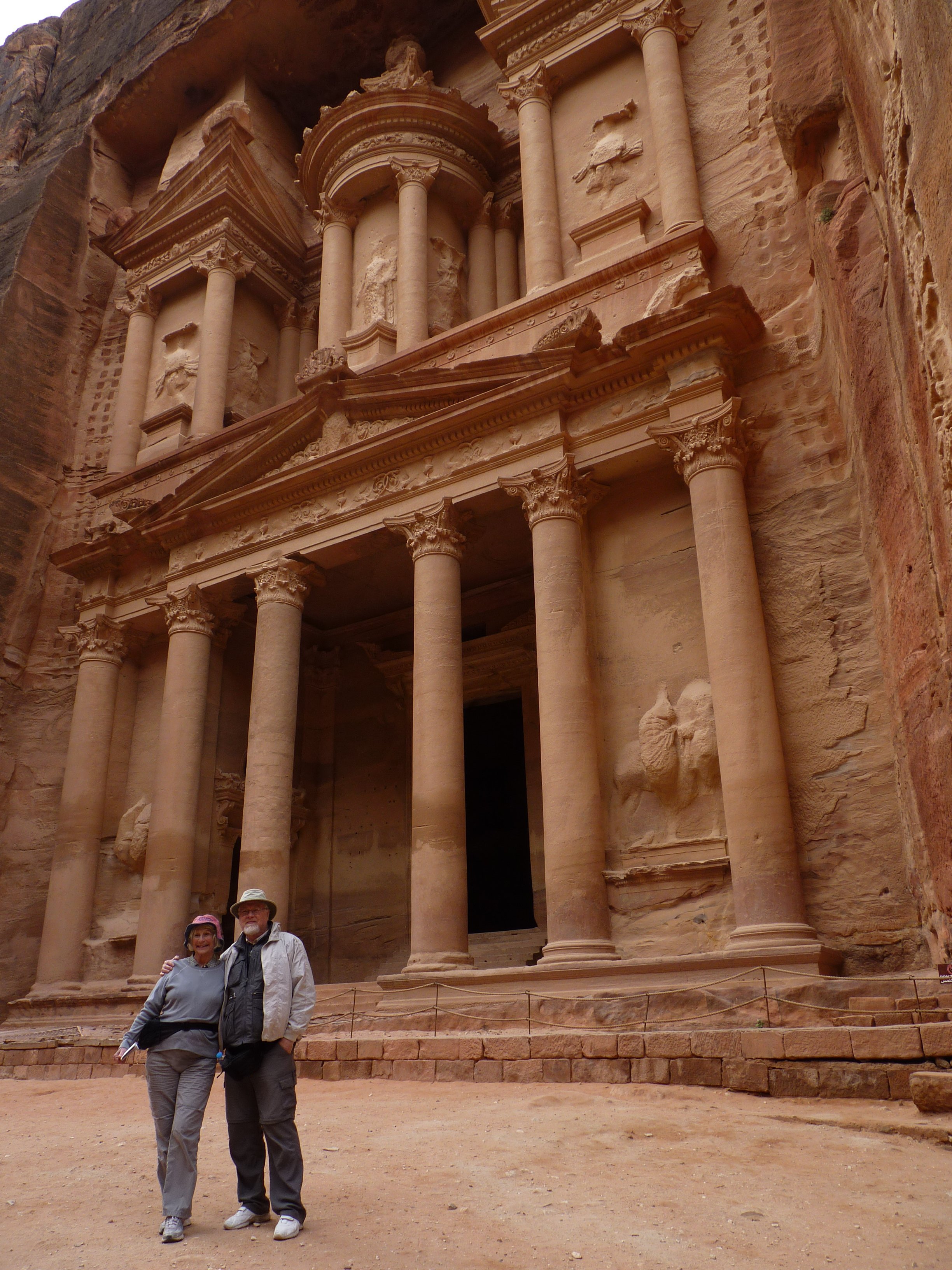 Dale and Diane at Petra, Jordan 2
